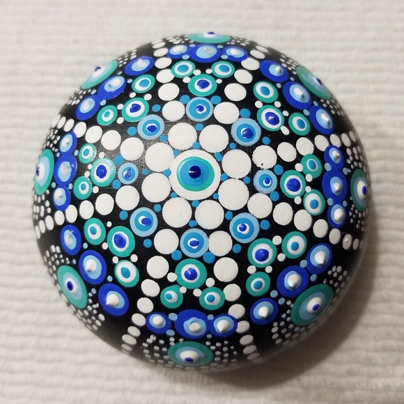 Mandala Paper Weight - Picture 2 of 2